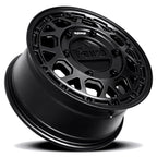 R45V Marauder super single rear wheel in Satin Black for Mercedes-Benz Sprinter 519 / 3500
