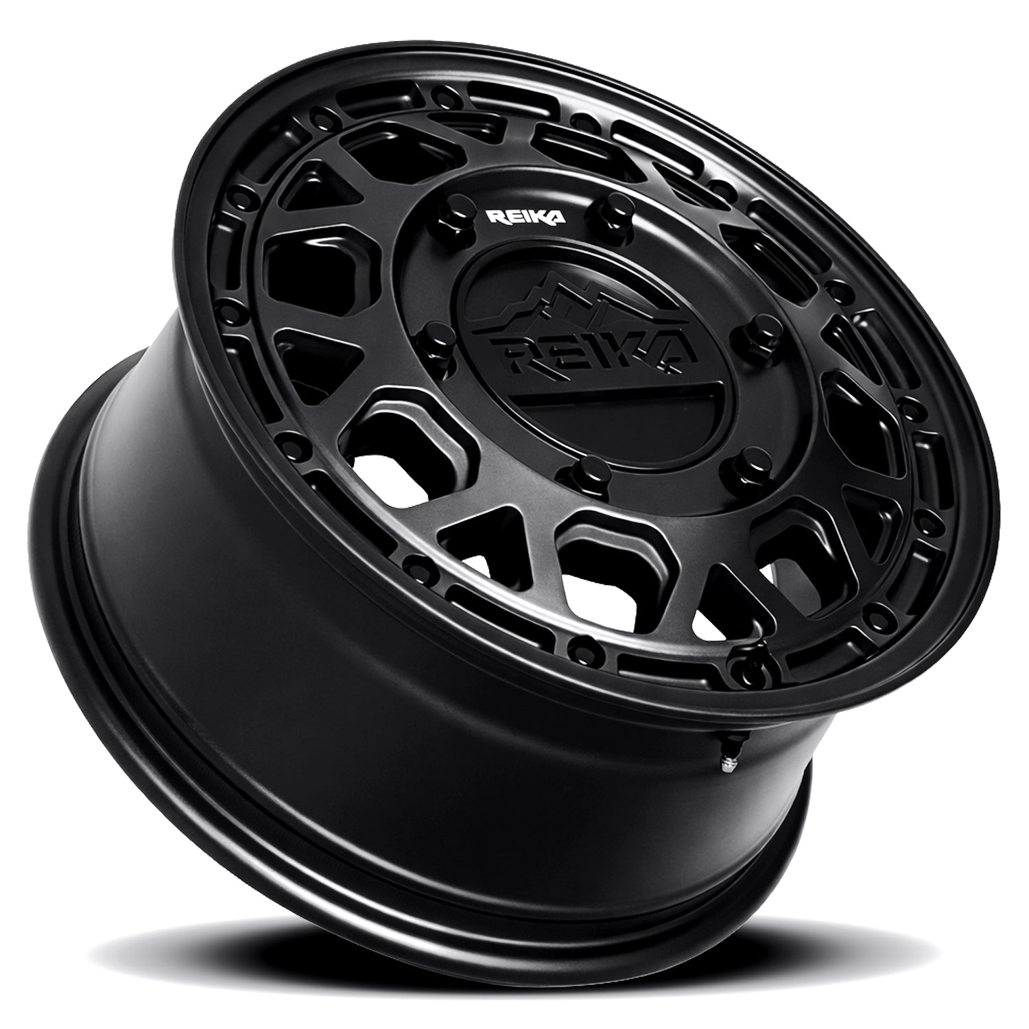 R45V Marauder super single rear wheel in Satin Black for Mercedes-Benz Sprinter 519 / 3500