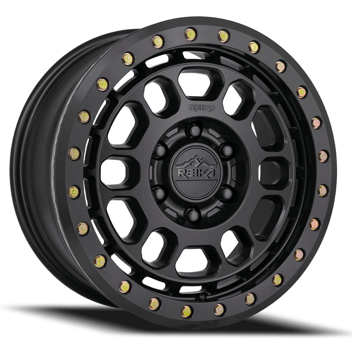 R35B Rambler Beadlock Wheel - Satin Black w/ Black E-Coated Ring