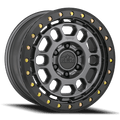 R35B Rambler Beadlock Wheel - Satin Gunmetal w/ Black E-Coated Ring