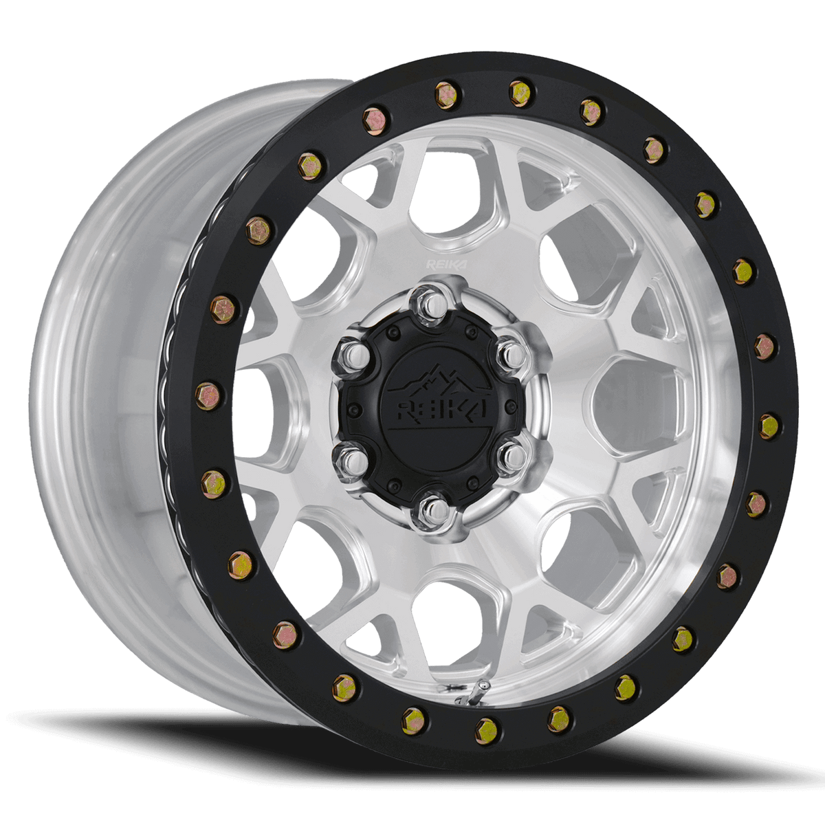 R45B Marauder Forged Beadlock Wheel - Machined w/ Black E-Coated Ring