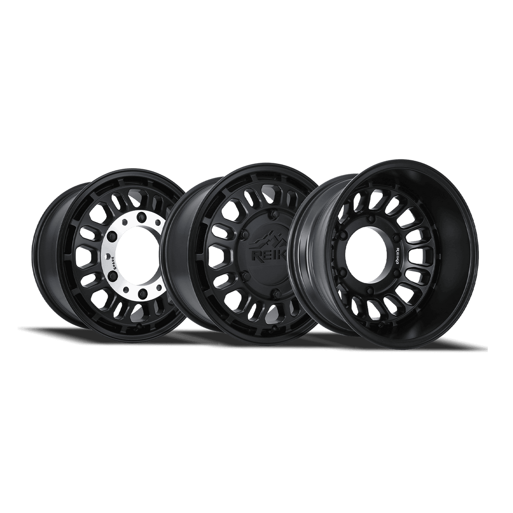 R35V Rambler super single wheel in Satin Black for Mercedes-Benz Sprinter 519 / 3500