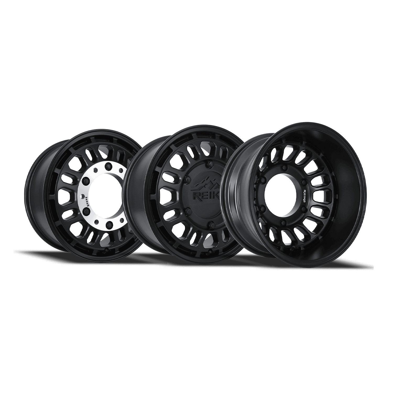 R35V Rambler super single wheel in Satin Black for Mercedes-Benz Sprinter 519 / 3500