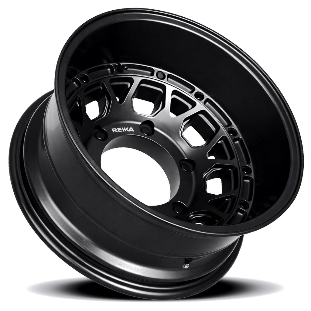 R45V Marauder super single rear wheel in Satin Black for Mercedes-Benz Sprinter 519 / 3500