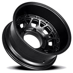R45V Marauder super single rear wheel in Satin Black for Mercedes-Benz Sprinter 519 / 3500