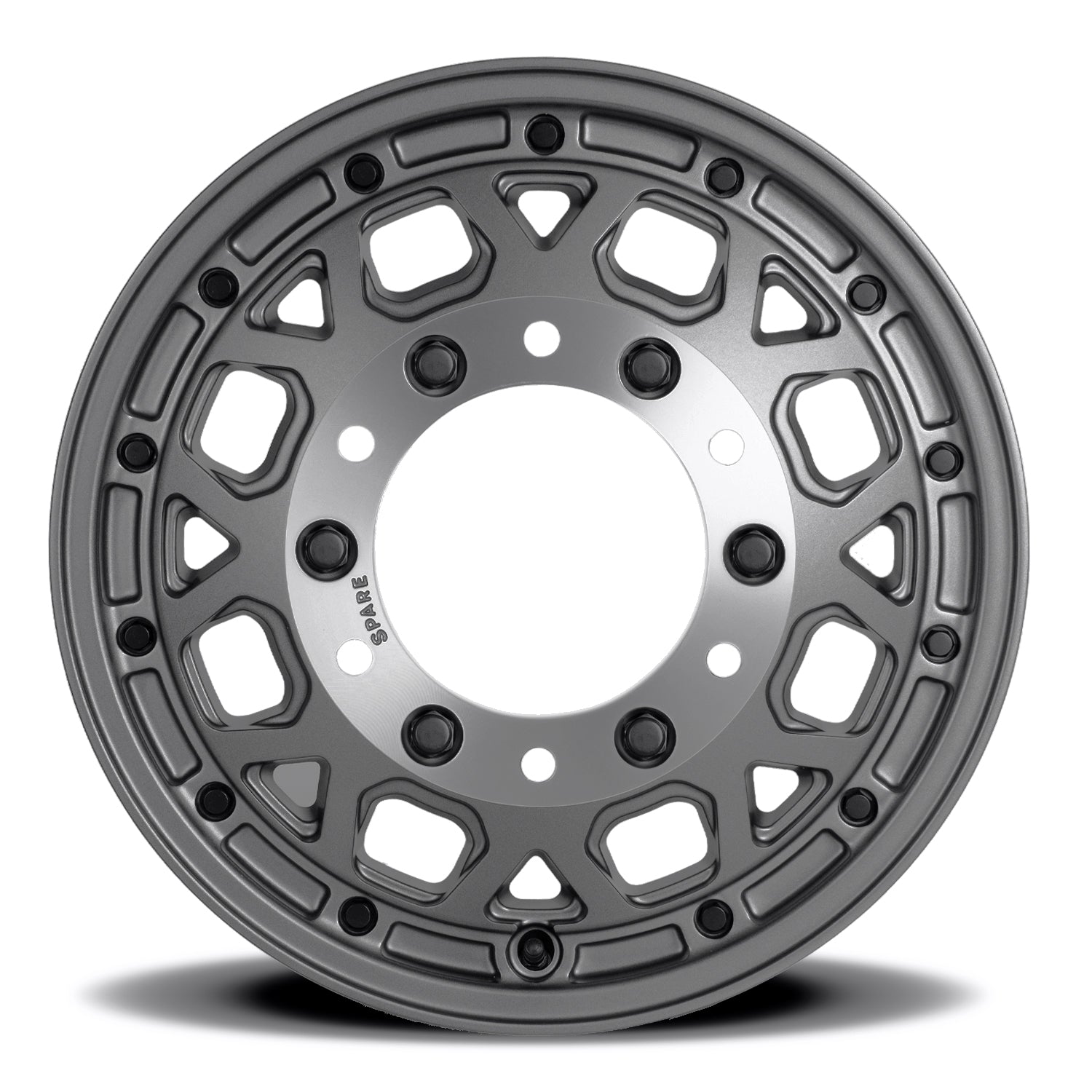 R45V Marauder super single rear wheel in Slate Grey for Mercedes-Benz Sprinter 519 / 3500