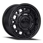 R45V Marauder super single rear wheel in Satin Black for Mercedes-Benz Sprinter 519 / 3500